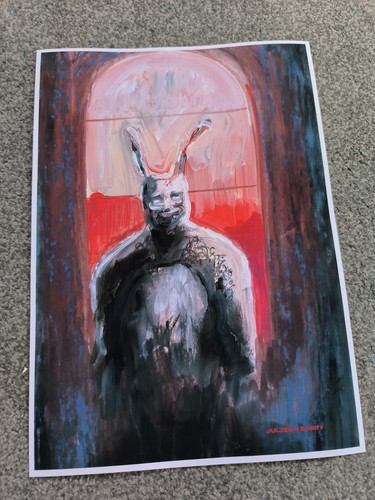 Poster donnie darko dipinto - darko,