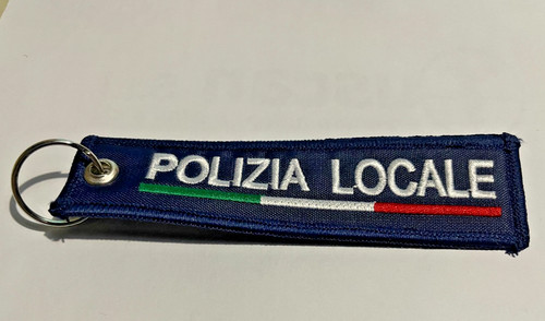 Portachiavi polizia locale - polizia,