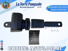 CINTURA SICUREZZA CINTURE SICUREZZA OMOLOGATA CON ARROTOLATORE PER TRATTORE