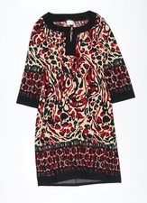 Tiana B. Womens Polyester Blend A-Line Size S V-Neck