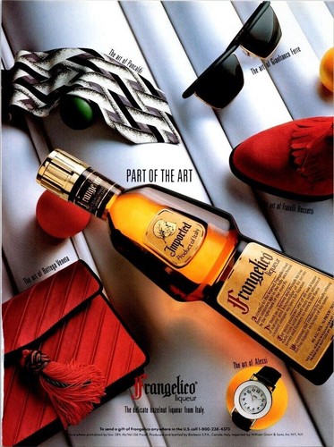 Frangelico 1991 pubblicità - frangelico,