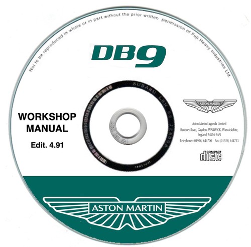 Aston martin db9 - db9, manuale