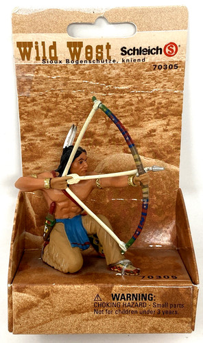 Schleich sioux archer knees - schleich, on
