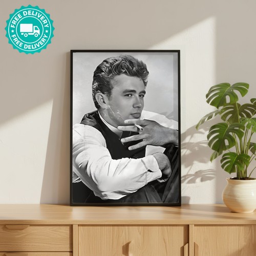 James dean smoking western - james,