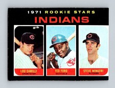 1971 Topps #612 Indians 1971
