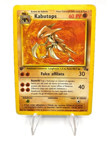 Carta pokemon kabutops - pokemon,