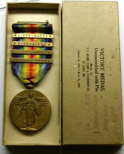 Medaglia vittoria vintage 1920 - medaglia,
