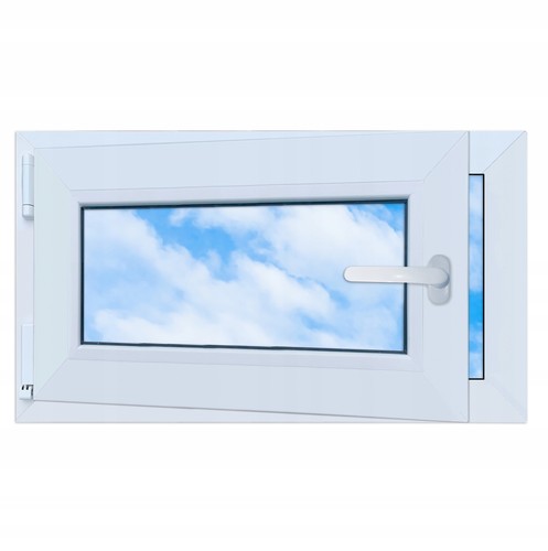 Finestra pvc bianca 70x40 - in,