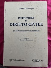 Istituzioni di diritto civile,Alberto trabucchi A Cura Di Giuseppe Trabucchi