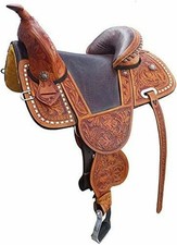 Sella western pelle - sella,