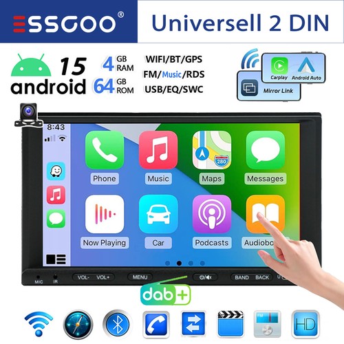 Dab pollici autoradio gps - dab+, 7