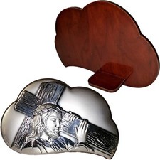 Quadro Gesu con croce Icona