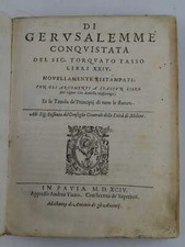 TASSO TORQUATO. La Gerusalemme