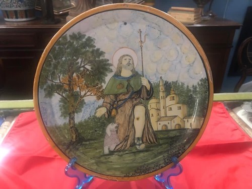 Antico piatto maiolica - antico,