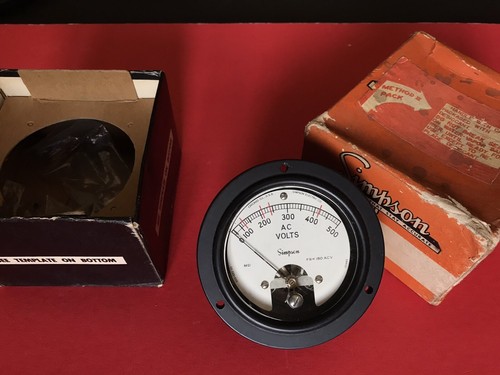 Voltometro vintage non - vintage,