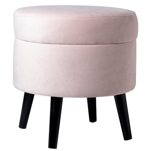 Pouf contenitore velluto - pouf,