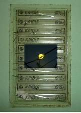 10 pezzi. KL101A / КЛ101А Indicatore LED SiC sovietico vintage (giallo 530-550nm) NUOVO