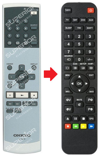 Telecomando ricambio per - telecomando,