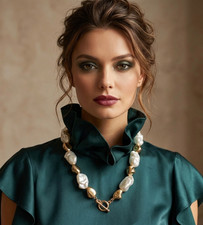 Collana placcata oro - 18, kt