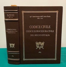 Utet Codice Civile Codice di Procedura Civile del Regno D’Italia Facsimile