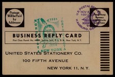 CARTOLINA USA 1981 GERMANIA