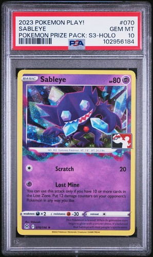 Psa sabeleye 070 196 raro - psa,