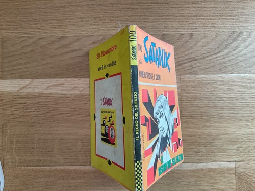Satanik 100 originale del - satanik, n.100