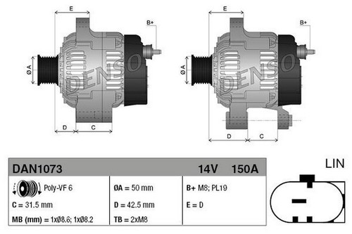Alternatore per ford max 0 - ford, 1.0