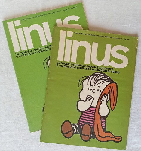 Linus originale e ristampa - linus, n.1