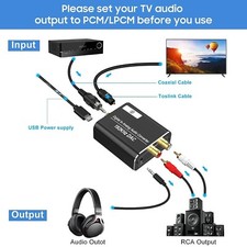 Adattatore Ottico RCA da