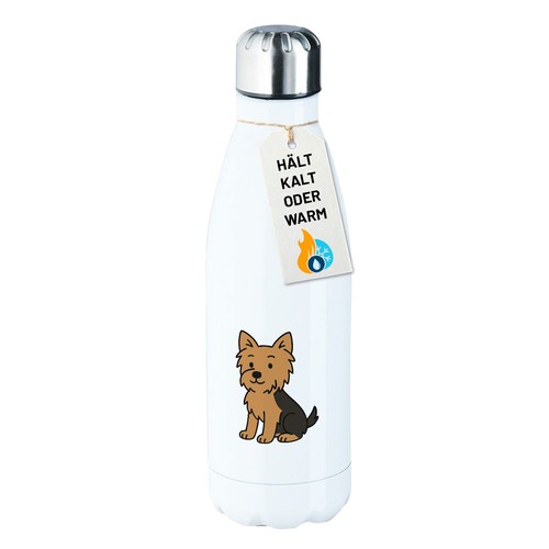 Borraccia acciaio inox - in,
