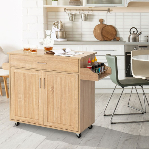 Carrello cucina rotante con - carrello,