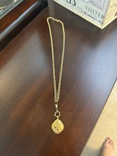 CHANEL CC Gold-Tone Necklac