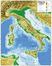CARTA GEOGRAFICA CM.100X140 -