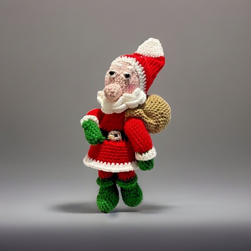 Pupazzo babbo natale uncinetto - babbo,