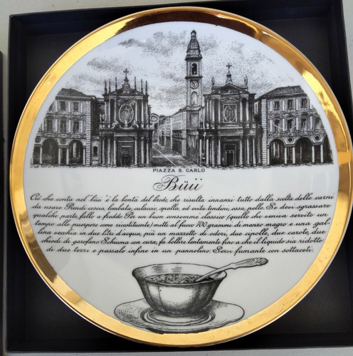 Piero fornasetti wall plate - fornasetti,