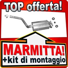 Silenziatore Posteriore per