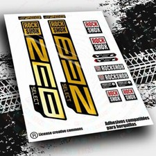 ADESIVI COMPATIBILI FORCELLA ROCKSHOX ZEB SELECT WP447 ADESIVI AUTOCOLLANT