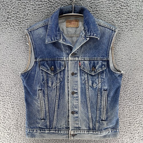 Gilet vintage levis - gilet, strauss