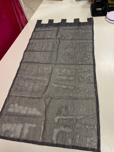 Coppia tende tendine - , grigio