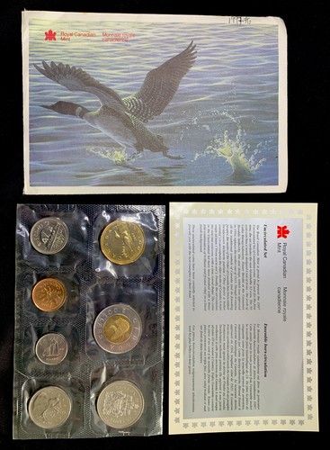 1997 canada coin set unc - 1997,