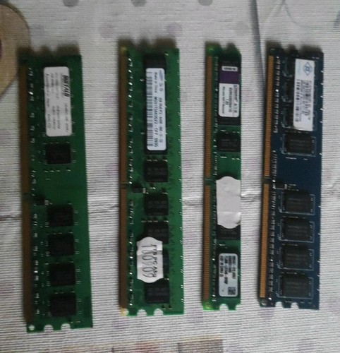 Lotto schede ram ddr2 - lotto, (1gb