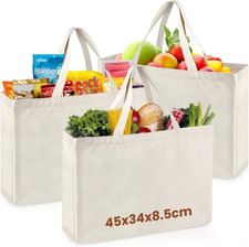 Borsa in Cotone 45X 35X 8Cm, 3