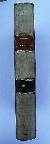 Gazzetta genova annata - gazzetta,