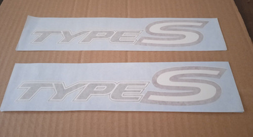 Civic type decals stickers - type,