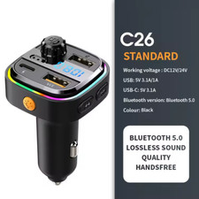 Trasmettitore FM Bluetooth 5.0