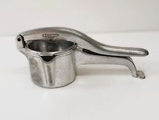 ANTICO SPREMIAGRUMI MANUALE SIMPLEX ALLUMINIO D'EPOCA-USATO- COLLEZIONE VINTAGE