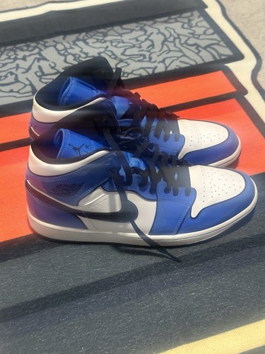Jordan mid signal blue - se,