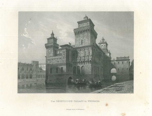 Veduta ferrara - veduta, di