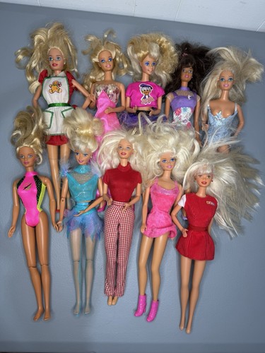 Lotto bambole barbie - lotto,